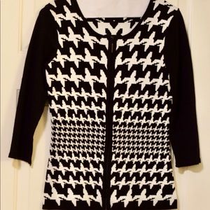 RED Brand (Saks 5th Ave)  Knit Cardigan Sweater